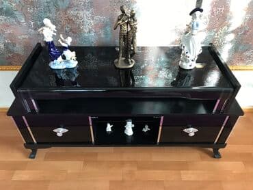 тумба под телевизор в баку: Б/у, Прямой ТВ стенд, С полками — 3