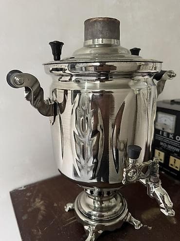 islenmis samavar: 5 ltr- lik qedimi samavardi hec bir prablemi yoxdu fikiri ciddi olan — 2