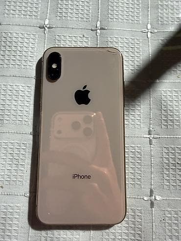 notebook ehtiyat hisseleri: IPhone X, 64 GB, Qızılı, Face ID — 1