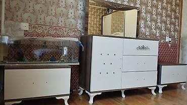 bufet: Mebel dəsti – qonaq otağı üçün - Divan: 3 nəfərlik, yumşaq parça — 9