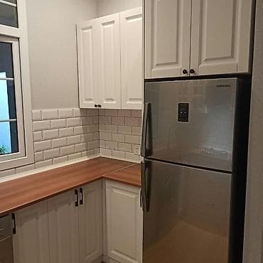 nabor açar: Mətbəx üçün künc mebel dəsti və ikikameralı soyuducu - Klassik — 3