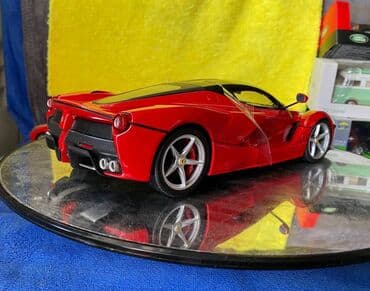metbex tavan modelleri: Коллекционная модель Ferrari LaFerrari rosso red 2013 Hot Wheels — 18