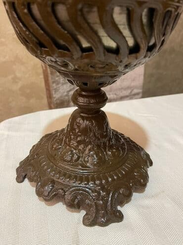 qedimi boşqablar: Antik kerosin lampa,qedim lampa,antikvar lampa — 2