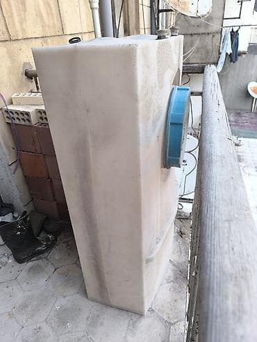 Bağ evi və bağ üçün hərşey: 350 litrlik su çəni – Şimşək LTD - Həcm: 350 lt (üstündə qeyd olunub) — 1