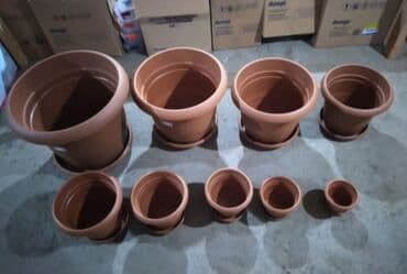 все для сада и огорода в баку: Yumru gul qabları — 3