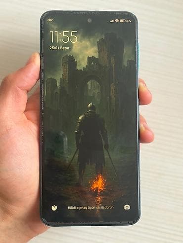 pc ana plata: Redmi Note 9S, 64 GB, rəng - Mavi, Barmaq izi — 3