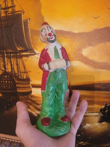 cırtdan şou bilet: Fiqur, Keramika, rəng - Yaşıl — 2