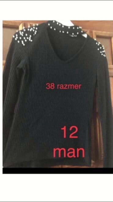 женские флисовые кофты: Qadın/yeniyetmə üçün 4 ədəd üst geyimi dəsti 1) Qara trikotaj bluz — 5