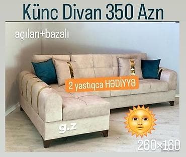 Künc divan, Yeni, Açılan, Bazalı