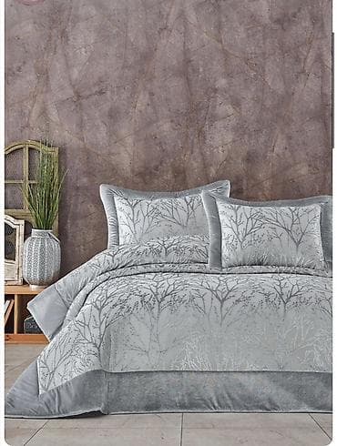 Yataq üçün rəng - Gümüşü Yataq örtüyü lalafo.az -da Yataq üçün rəng - Gümüşü Yataq örtüyü