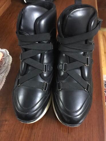 dəri qadın botilyonu: Ölçü: 38, rəng - Qara, İşlənmiş — 2