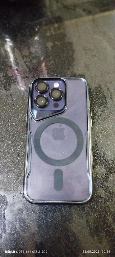 iphone komputer qiymetleri: IPhone 14 Pro, Deep Purple, Face ID — 1