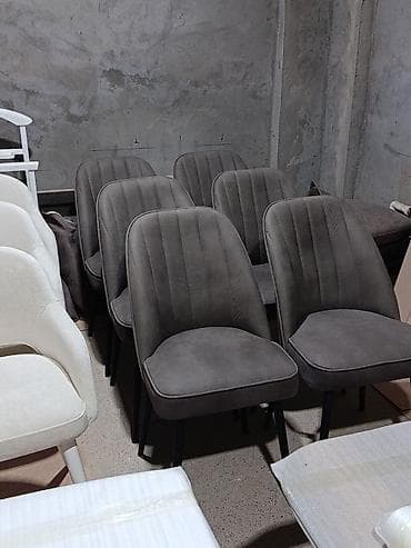 divan ustu: Mebel – Yumşaq oturacaqlı yemək otağı stulları 35Azndən. Hər rəngdə — 2