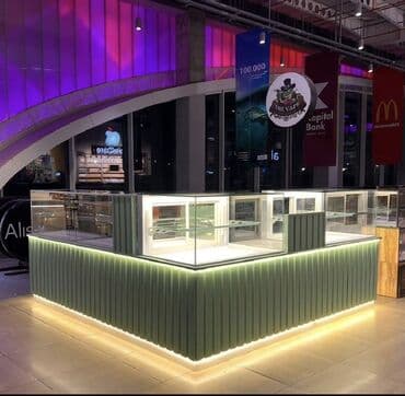 Sifarişlə ətir vitrinləri: Ərzaq üçün, MDF, Dizayn, proyekt mövcuddür — 2