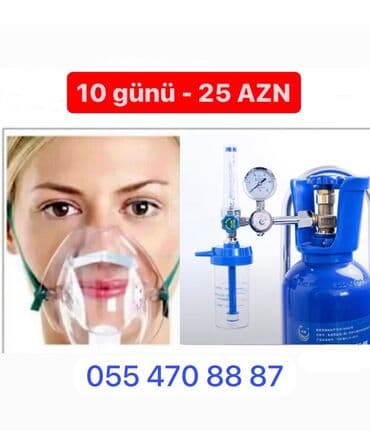 stomatoloji avadanliqlarin satisi: Oksigen balon icaresi satişi catdirilmasi 7/24 — 1