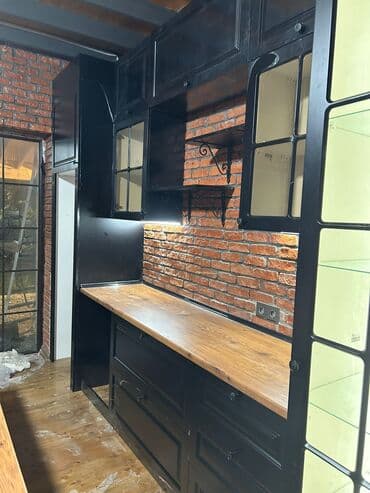 xonca kiraye: Sifarişlə mətbəx dəsti, Özü çəkən petlələr, MDF, Kredit var, Pulsuz çatdırılma — 2