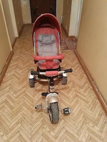 velosiped ev: Uşaq üçtəkərli velosipedi – Lianjoy Trike - Rəng: gümüşü gövdə — 4