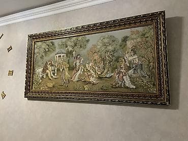 Картины и портреты: Divar üçün böyük ölçülü rəsm/tablo - Mövzu: Park səhnəsi – klassik — 1