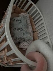 lis demir: Oğlan və qız üçün, İşlənmiş, Yumru, Beşik, Yellənmə mexanizmsiz — 9