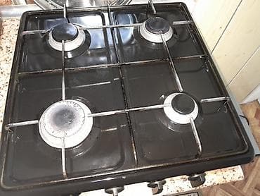 palet soba: Qaz sobası Stolüstü, 4 gözlü, İşlənmiş — 4