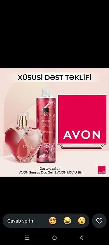AVON məhsulları – seçilmiş qulluq və ətir dəstləri 1) Anew — 3