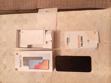 Redmi 12, 256 GB, rəng - Qara, Sənədlərlə
