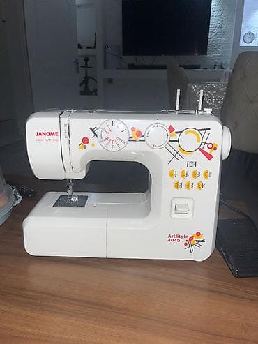 Janome ArtStyle 4045 tikiş maşını satılır Əla vəziyyətdədir, istifadə