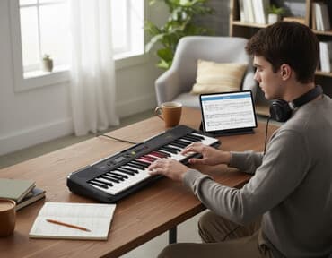 Sintezator, Casio, Yeni, Pulsuz çatdırılma, Ödənişli çatdırılma, Ünvandan götürmə