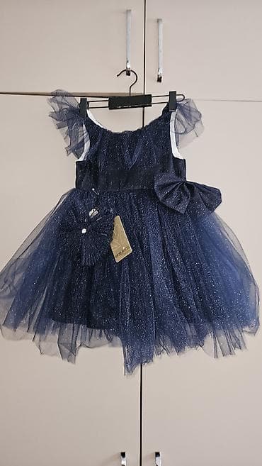 Детская одежда и обувь: Детское платье, Праздничное, 3 - 4 года — 6