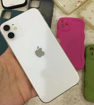 iphone adaptır: IPhone 11, 64 GB, Ağ — 4