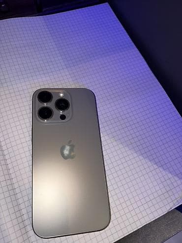 iponalar: IPhone 16 Pro, Natural Titanium, Face ID — 9