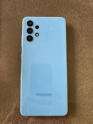 samsung note 9: Samsung Galaxy A32, rəng - Mavi, Qırıq — 1