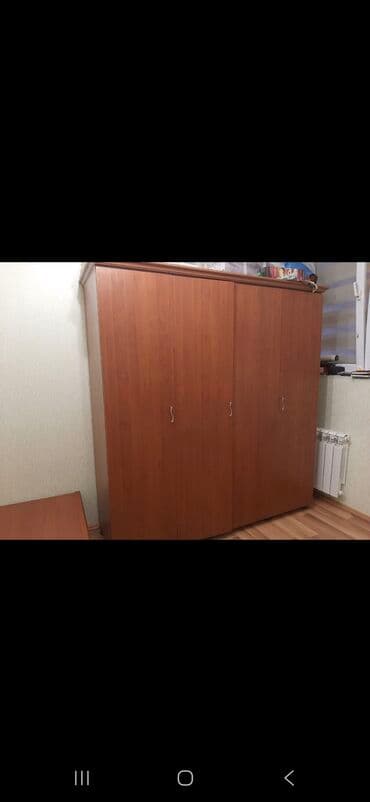 İşlənmiş, Açılan, 4 qapılı Düz dolab, Qarderob, paltar dolabı