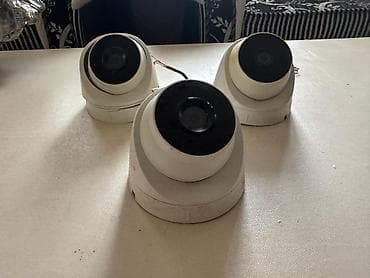 Видеонаблюдение: Tam təhlükəsizlik kameraları dəsti Tərkibi: - 4 ədəd dome tipli CCTV — 2