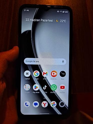 Salam 2 side satilir biri Samsung A12 Biri Realme C21Y Ikiside ideal — 7