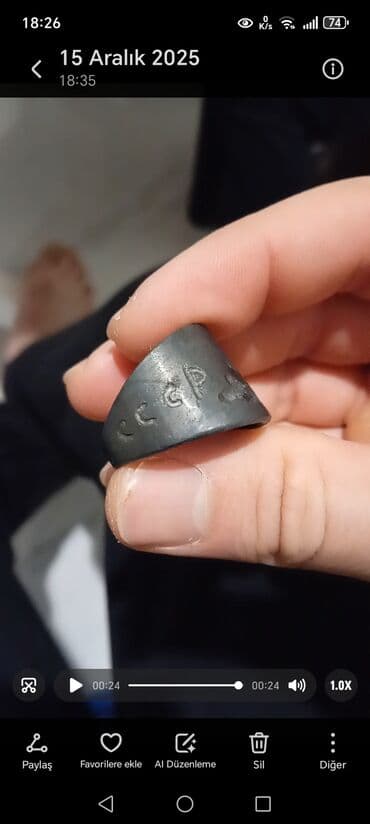 Мужская одежда: Кольцо, Без камня — 1