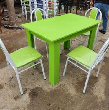 toxunma saplar satisi: Yeni, Kvadrat masa, Açılmayan, Stullar ilə, Metal, Azərbaycan — 2