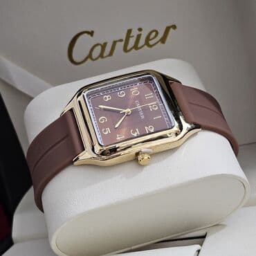 takema saat: Yeni, Qol saatı, Cartier, rəng - Göy — 4