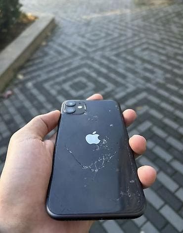 alfa term: IPhone 11, Qara, Qırıq — 1
