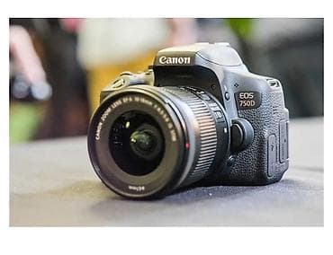 canon mark ii: Canon EOS 750D DSLR fotoaparat + EF-S 18-55mm IS STM obyektiv,yeni — 2