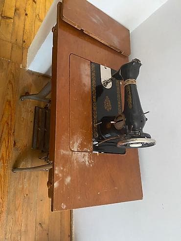 Digər kolleksiyalar: Tikiş maşını əla vəziyyətdədir.Mexaniki tikiş maşını Ayaqla ve — 7