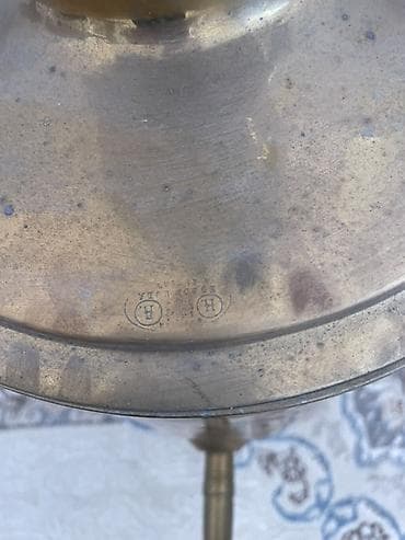 Vinil vallar: Qədim samovar, 1890 il, Mis, Vəziyyəti: Yaxşı — 4