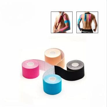i̇dman aləti: Tape kinesiology (zədə sarğı binti). Metrolara və şəhərdaxili — 2