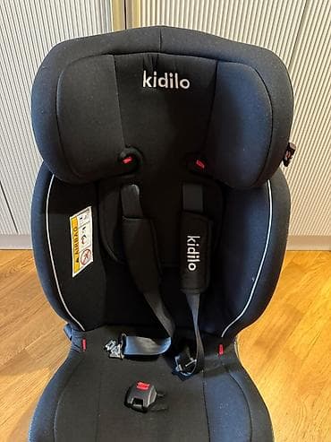Uşaq dünyası: Uşaq avtomobil oturacağı – Kidilo, ISOFIX əsaslı, 360° fırlanan model — 4