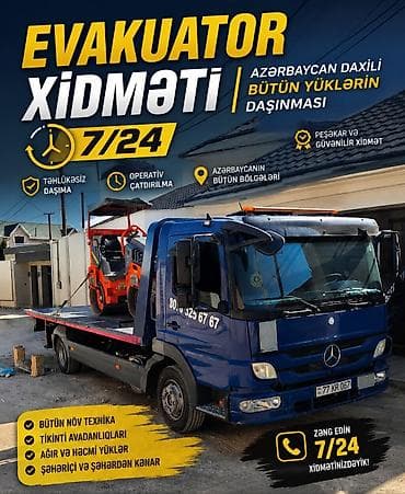 Evakuator, Hərəkətli platforma ilə, 10 t, Şəhər daxili, Beynəlxalq daşımalar lalafo.az -da Evakuator, Hərəkətli platforma ilə, 10 t, Şəhər daxili, Beynəlxalq daşımalar
