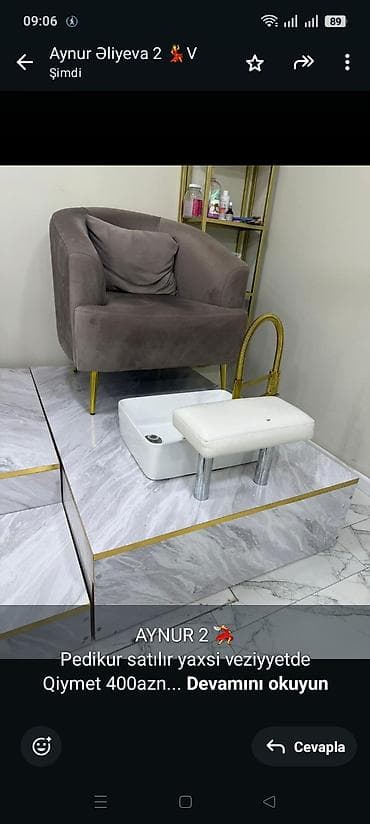 salon mebileri: Manikür üçün masa — 1