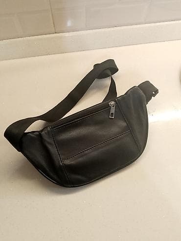 Qara bel çantası (waist/fanny pack) *Real alıcıya endirim olacaq*! - — 1