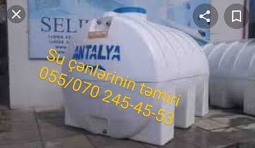 ремонт бампера из пластика: İstənilən ölcüdə plastik su çənlərinin təmiri heç bir yapışdırıcıdan — 1