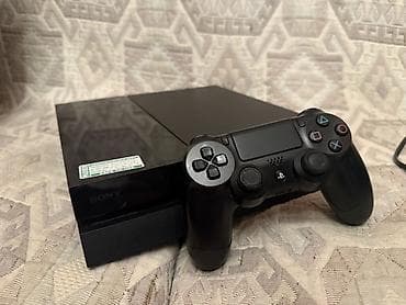 Sony PlayStation 4 Fat 500GB + Original DualShock 4 Sony PlayStation lalafo.az -da Sony PlayStation 4 Fat 500GB + Original DualShock 4 Sony PlayStation