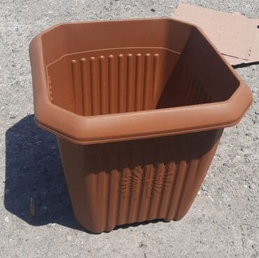 большие горшки для цветов: Dibcek qabi kvadrat gul qabi kvadrat dibcek qabi duzbucaqli gul qabi — 4